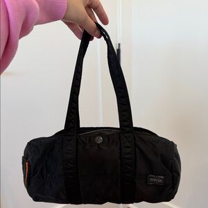 Authentic Porter Yoshida & Co tanker DUFFLE BAG Black Mini Boston Bag